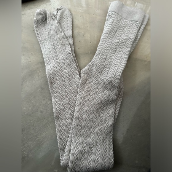 2 socks tights brown and beige size small/medium - Picture 1 of 2